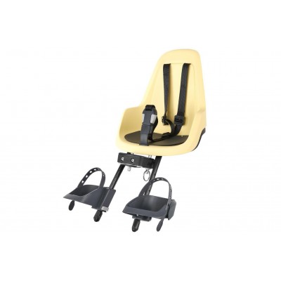 Detská sedačka Bobike Go Mini predná - žlto-čierna